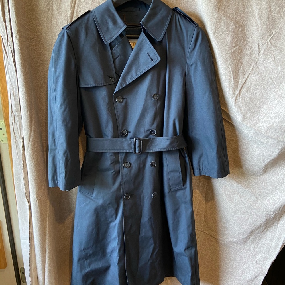 London Fog lined trench coat